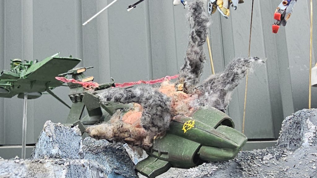 撃破されたむさいになります。