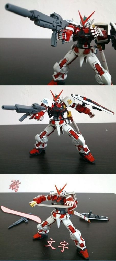 CEHG•ロウ専用•ガンダムアストレイレッドフレーム✖フライトユニット–5枚目/制作者：risuisei