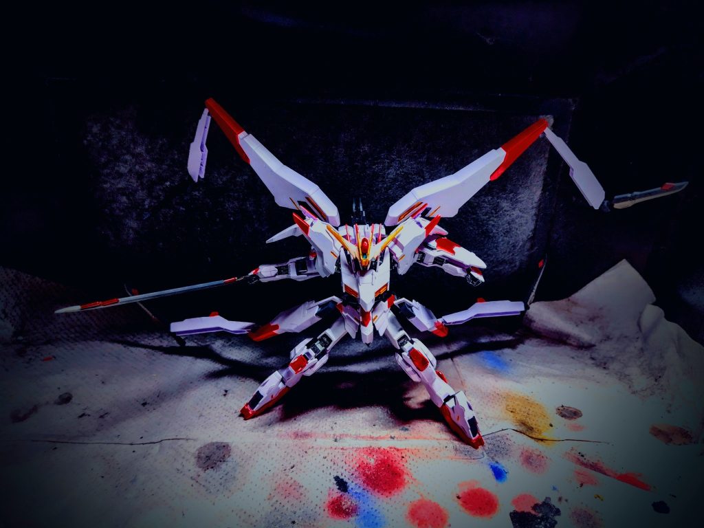 赤い眼光エフェクトも作っとけばよかったと後悔…😅