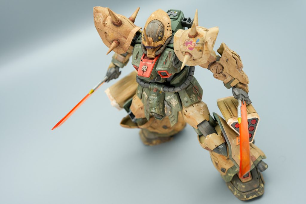 別角度から。肩のマーキングも気に入ってます。