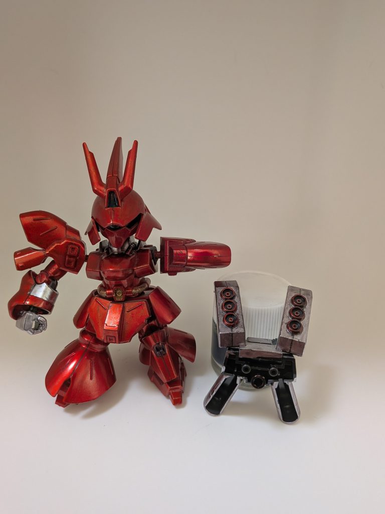 作りのあまさが一目でわかる画像・合わせ目消してない・ゲート処理してない・肉抜き埋めてない・塗装が汚い