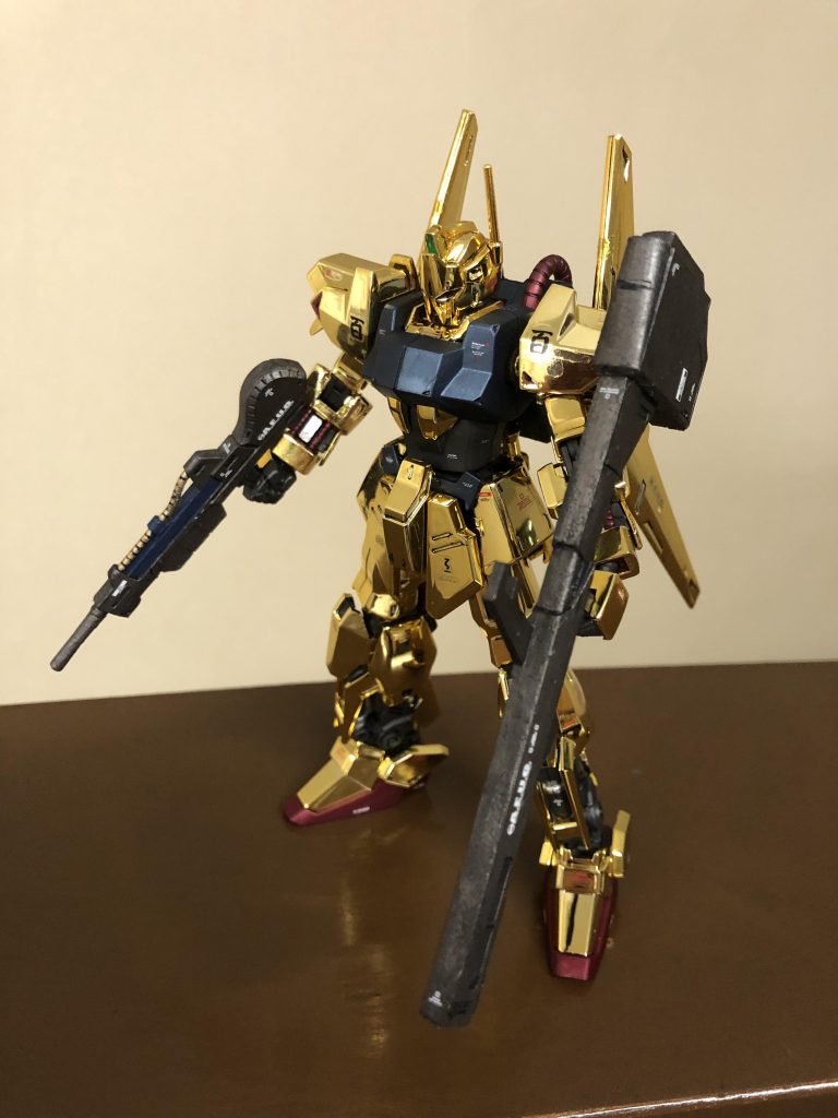 1/144 HG MSN-00100 百式 ゴールドコーティング ガンダムベース限定–7枚目/制作者:takao_s