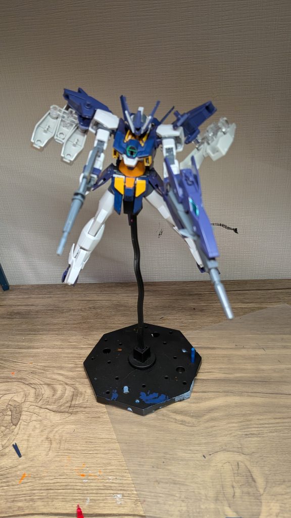 最終決戦で投入され、レイのストライクウイングフリーダムと死闘を繰り広げたが、敗北し、ジョンはサバディムに乗り込んだことにより機体は放棄された。しかし、Prizeに回収され修復。フリーダムが帰ってくる1年、PrizeのMDとして戦い続けていった