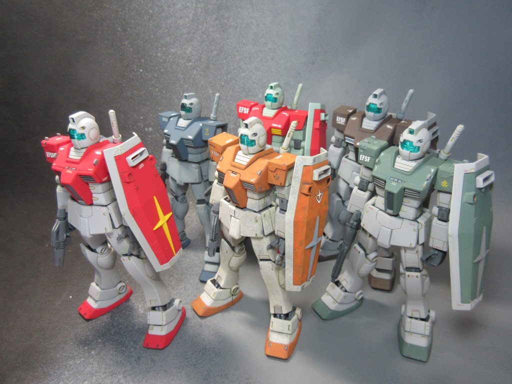 HGUC　ジム　モロッコ戦線仕様–3枚目/制作者：you-ki