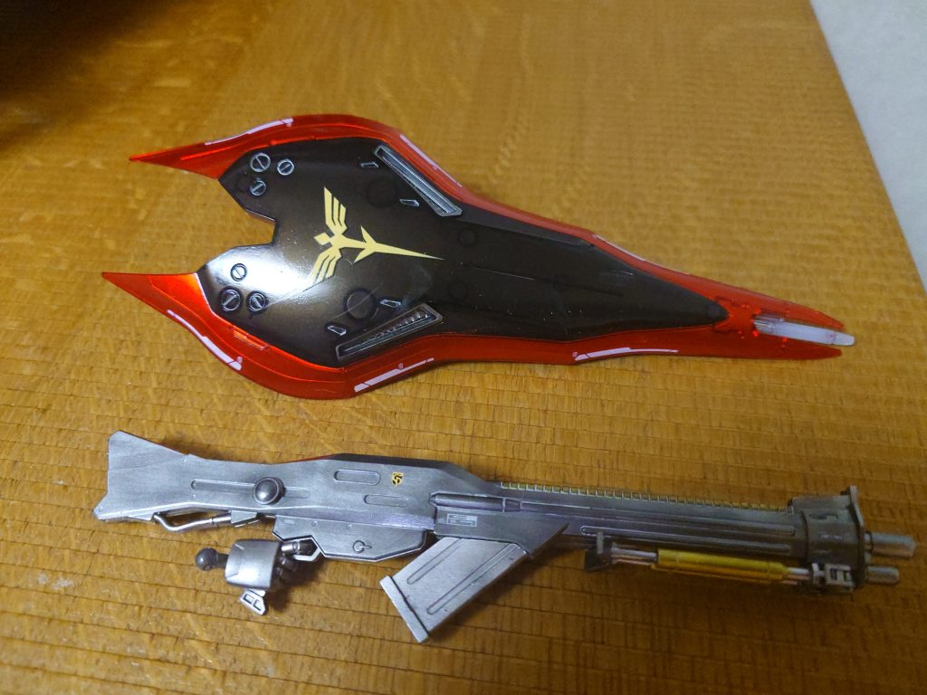 シールド、ライフル