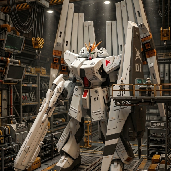 νガンダムHWS（WFF装備）