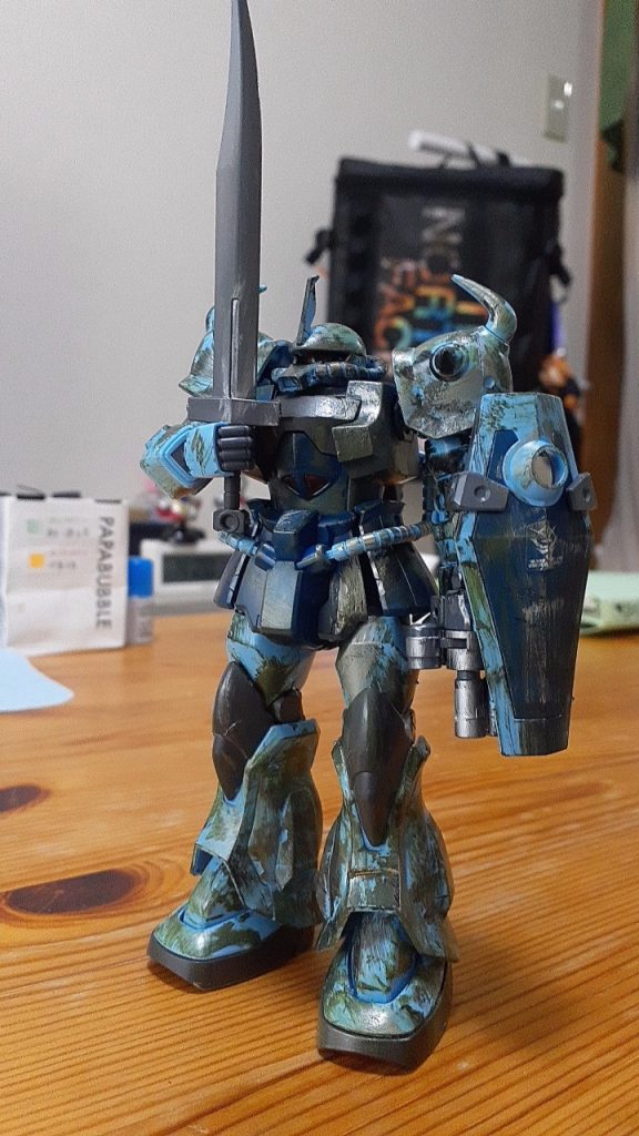 本気で塗装したグフカス–7枚目/制作者：ガンプラ初心者のハンバーグ