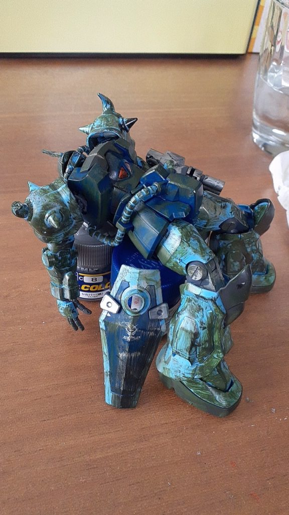 本気で塗装したグフカス–9枚目/制作者：ガンプラ初心者のハンバーグ