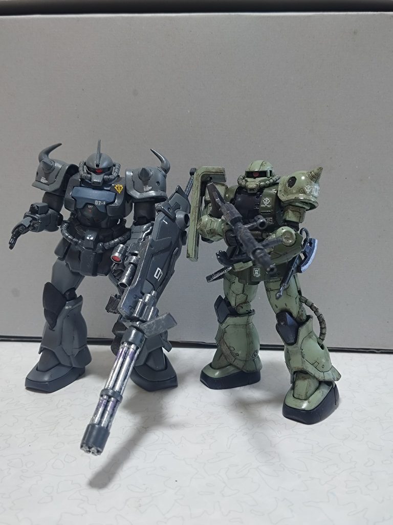 機動戦士ガンダムジオン軍モビルスーツ–3枚目/制作者：GOSAMARU