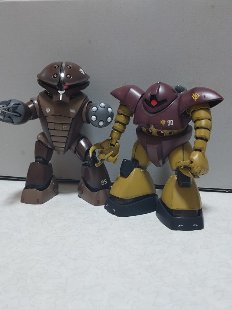 ゴック・アッガイ！後1種類足りない