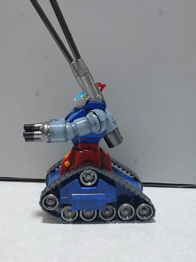 次はジム、ガンキャノン、ガンダム作ってみるかな！&nbsp;