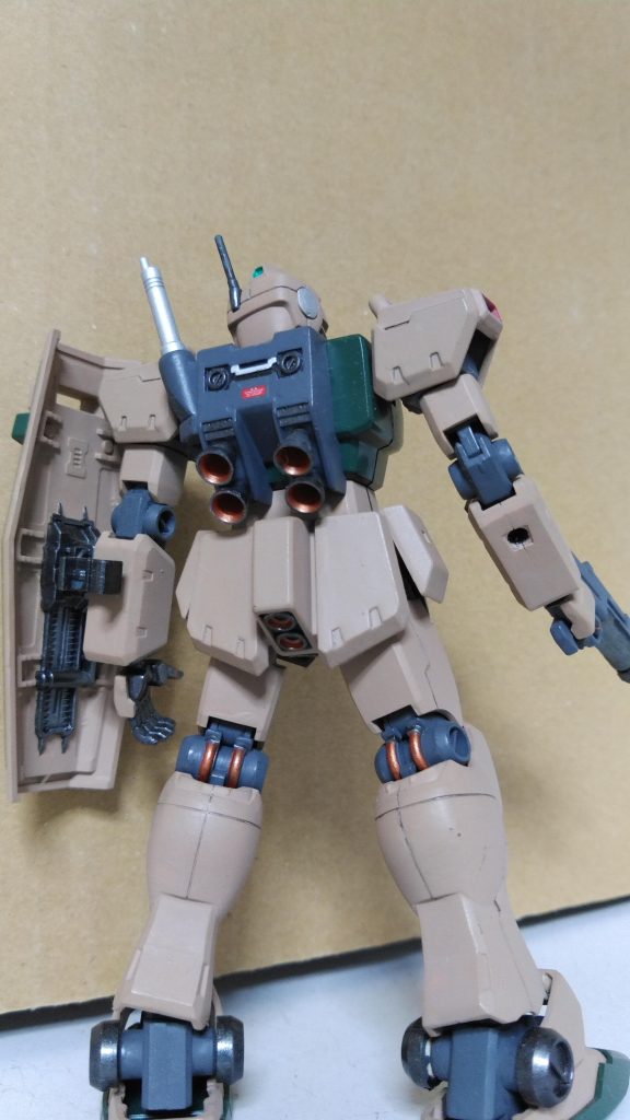 時間が許せば、汚し塗装とかしたかったんですが。無改造でも細部塗装してやれば、十分素晴らしいキットです。