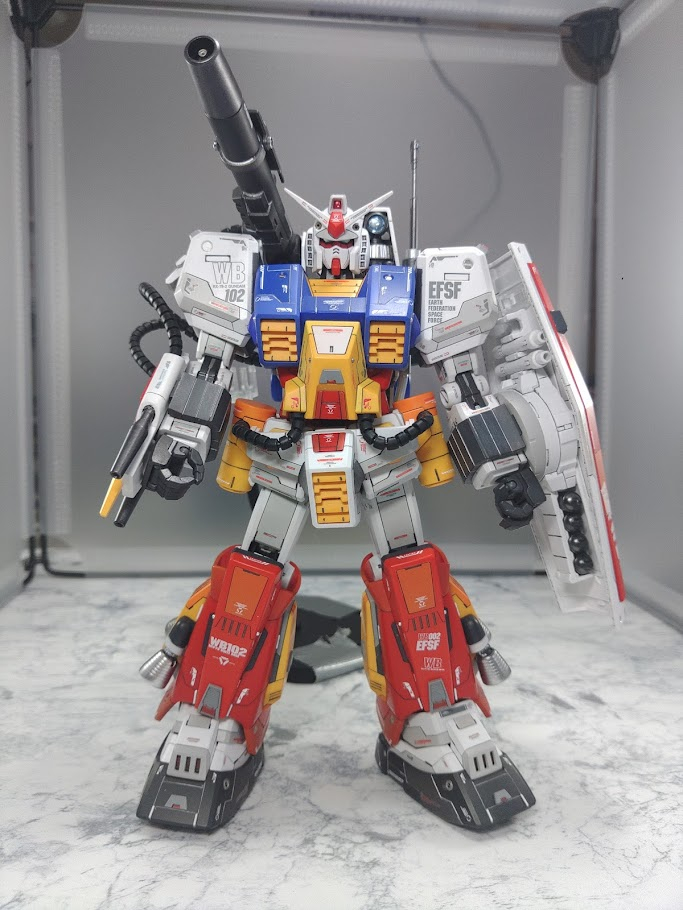 MGパーフェクトガンダム・ギブバース！