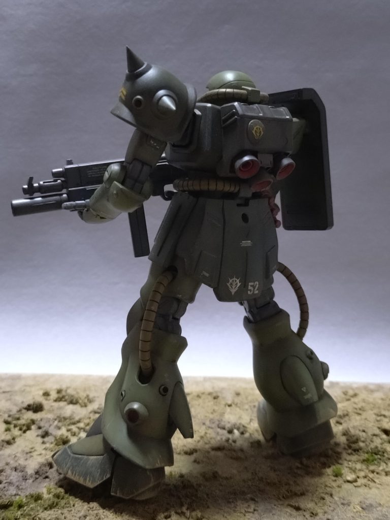 バックスタイルも上手くまとまりました。もう少し汚してもよかったかも