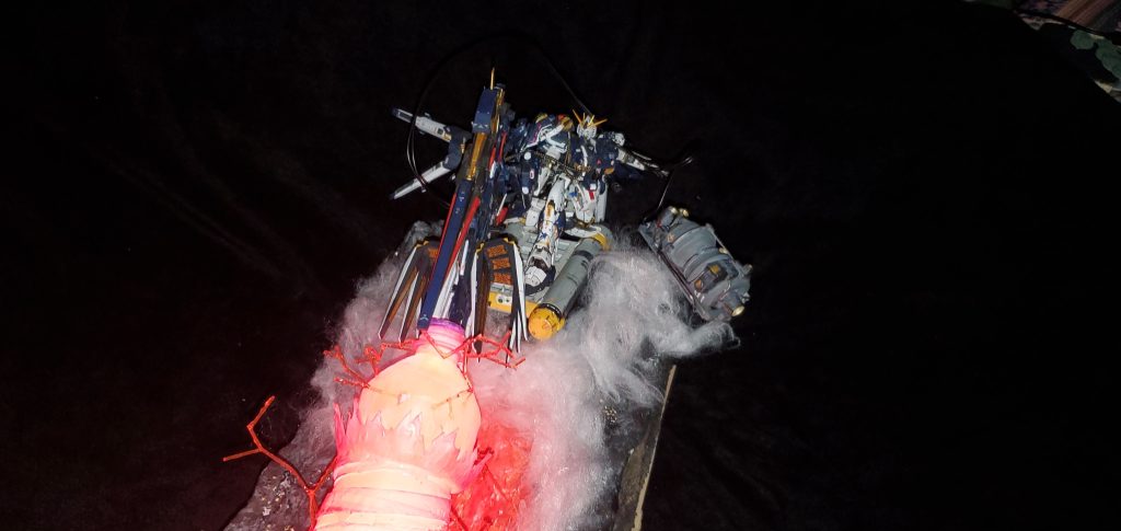 対ナイチンゲール用火力重視武装型ニューガンダム