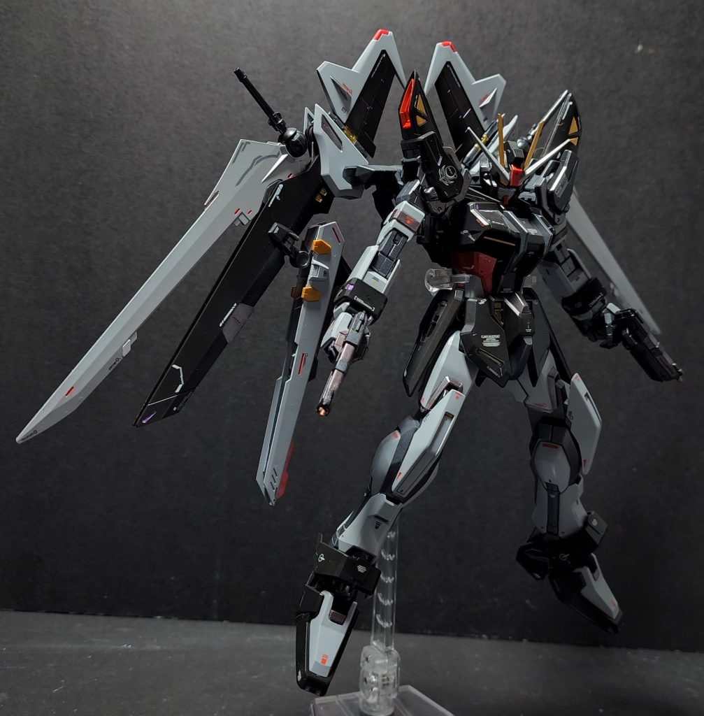 GAT-X105E ストライクノワールガンダム Strike Noir Gundam–5枚目/制作者：@Matthew1544964