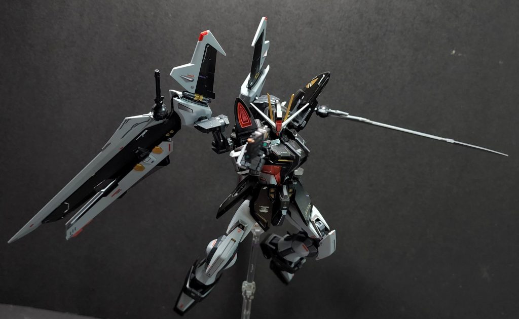 GAT-X105E ストライクノワールガンダム Strike Noir Gundam–3枚目/制作者：@Matthew1544964