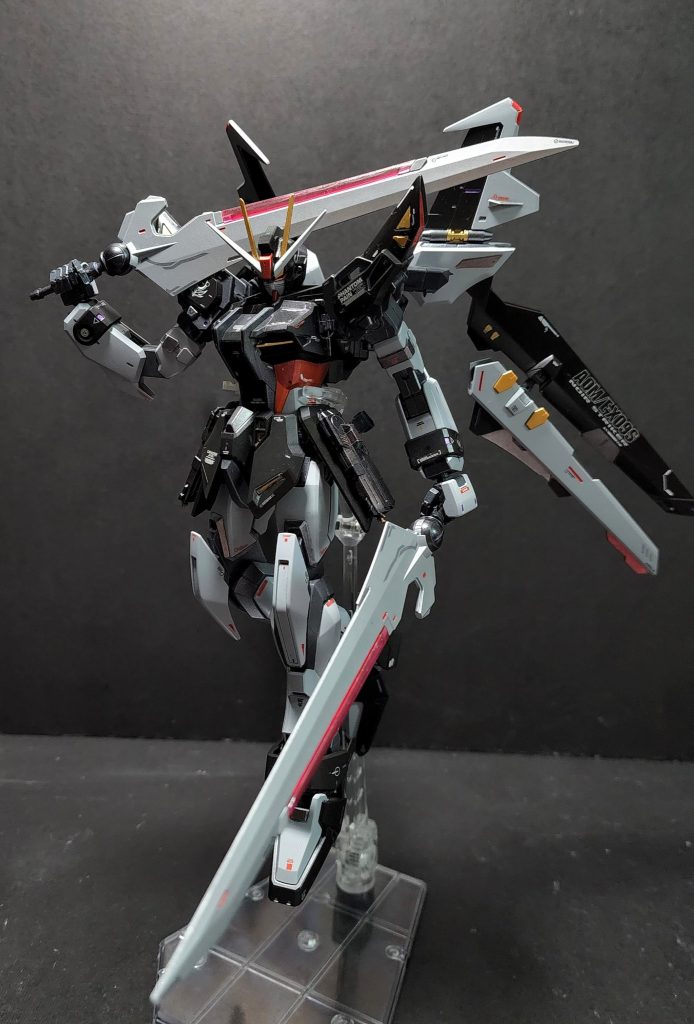 GAT-X105E ストライクノワールガンダム Strike Noir Gundam–5枚目/制作者：@Matthew1544964