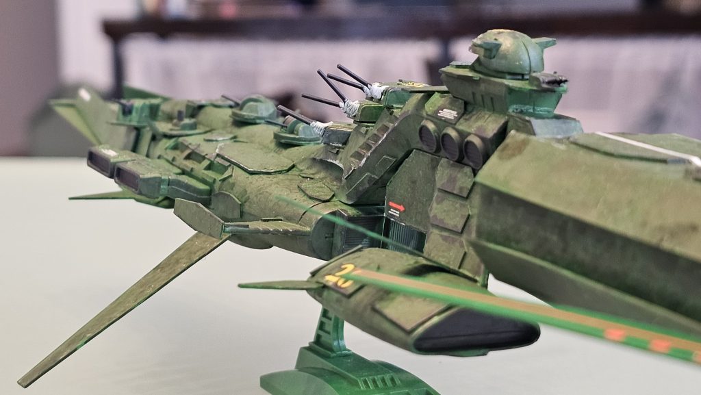 1/1200 旧キット 改ムサイ級航空巡洋艦ケーニヒスベルク