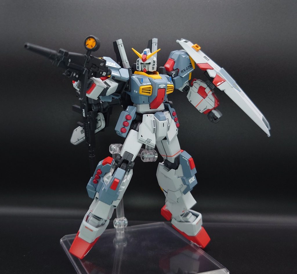 ハイパー・ビームライフルジェネレータも初期のMk-IIよりもはるかに向上しているため、強力なビームを発射できる。連射能力よりも一撃の重さを重視されている。