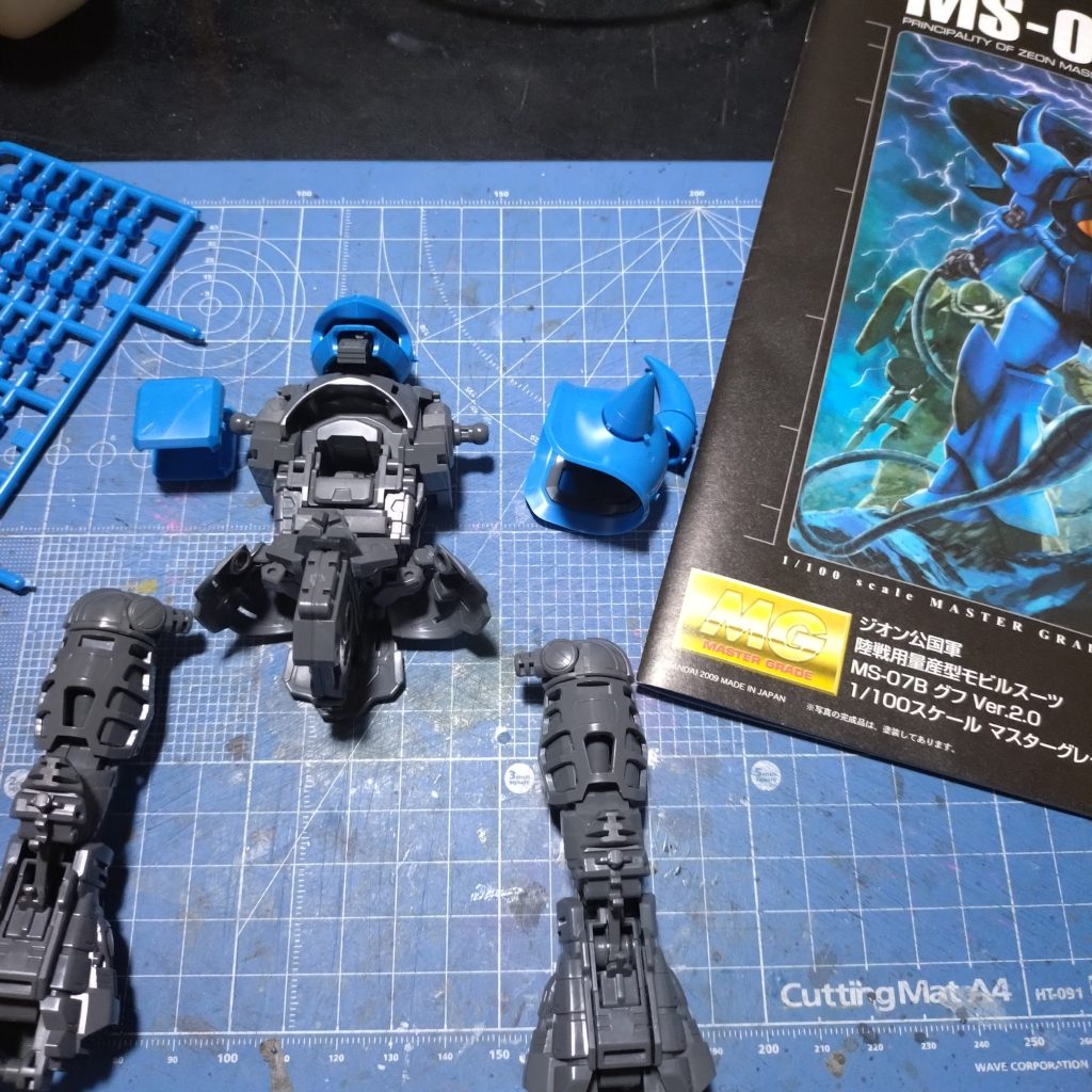 続く・・・まさかＭＧグフver2でリペアを作る？予定・・・・・