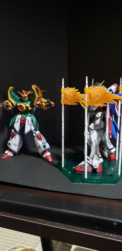 フェイロンフラッグも遊べますね。ビーム表現が塗りで表現するのが、難しいです。