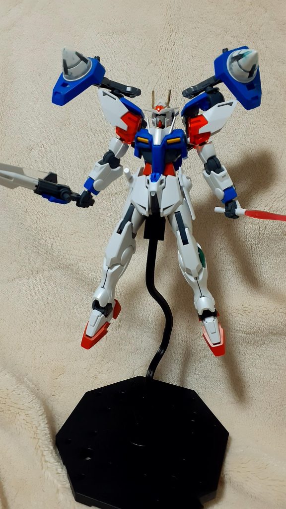 ビルドダブルオーガンダム(ミキシング)–2枚目/制作者：ガンプラ初心者のお肉