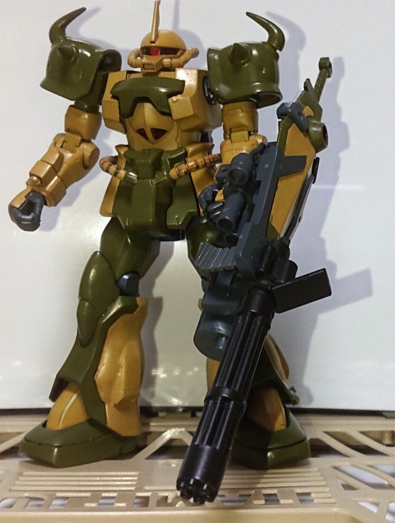 ガトリングとシールド付き。