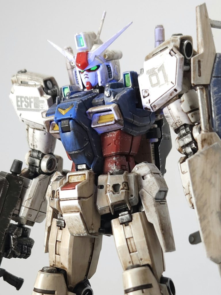 RG GP01 ガンダム試作1号機 ゼフィランサス