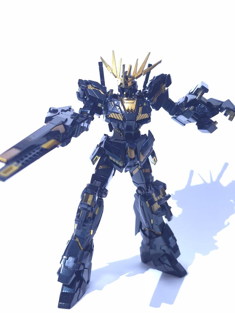 結果、深みのあるメタリックブラックになって満足しております。