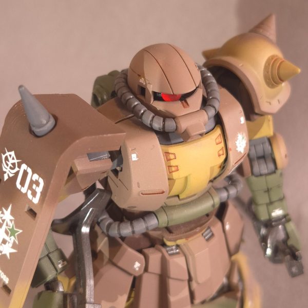 高機動型ザク　サンホ機デカール無理