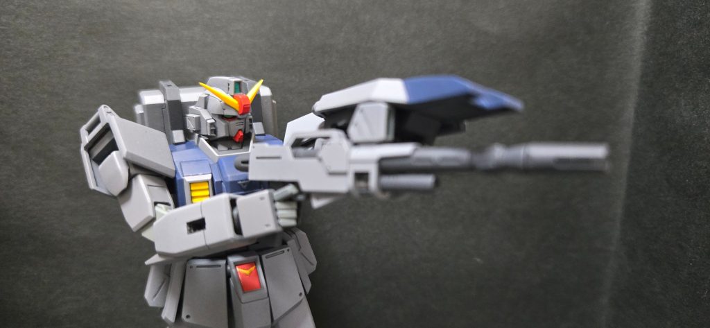 「型式番号：BLASH XBR-M-79E　ビーム・ライフル」