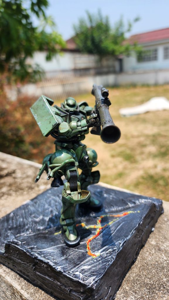 Zaku gq weathering