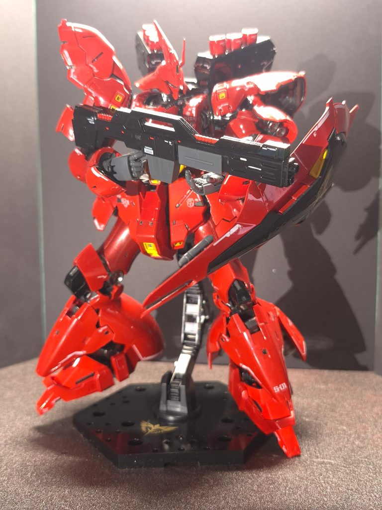 アクションベースは余ったデカールでデコレーション。