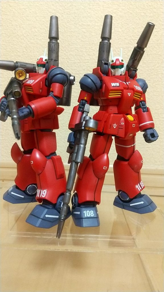 ガンキャノンって地味に格好良いですよね好きなMSですデカールはガンダムと合わせて貼りました
