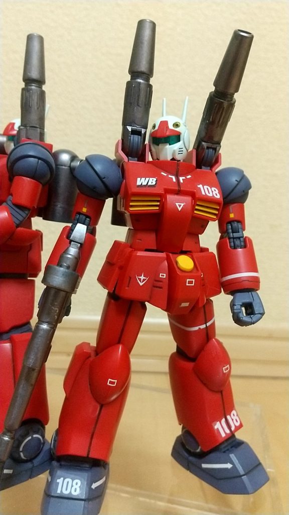 認識しやすい様にカイ機にはホワイトラインを