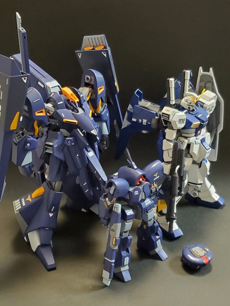 今回はゼロの乗るガンダムモルオルトの活躍をメインで描かせて頂きました😊🎵今回のモルオルトは『ガンダムトリスタン』をベースに製作しております👍️製作レポートも加えたいのですが、第二幕も妄想が溢れ返えった結果、枠が残りませんでした～🤭💦こちらに関しても前回のギャプランと共に製作レポートを提出させて頂きたいと思います🤭🎶私の担当するコラボ企画前半はここまで✋第三幕からはMSV-Kさんが、その手腕を奮って描かれます🤩✨私も後半の全貌は存じてないので、どんな結末を迎えるのか楽しみで仕方ありません😌☘️今回も我々の妄想ストーリーにお付き合い下さり、ありがとうございました🙇✨お読み下さった皆様は、このまま第三幕会場へと速やかにお進み下さいませ～🤭🎵第三幕　https://gumpla.jp/hg/25352756&nbsp;