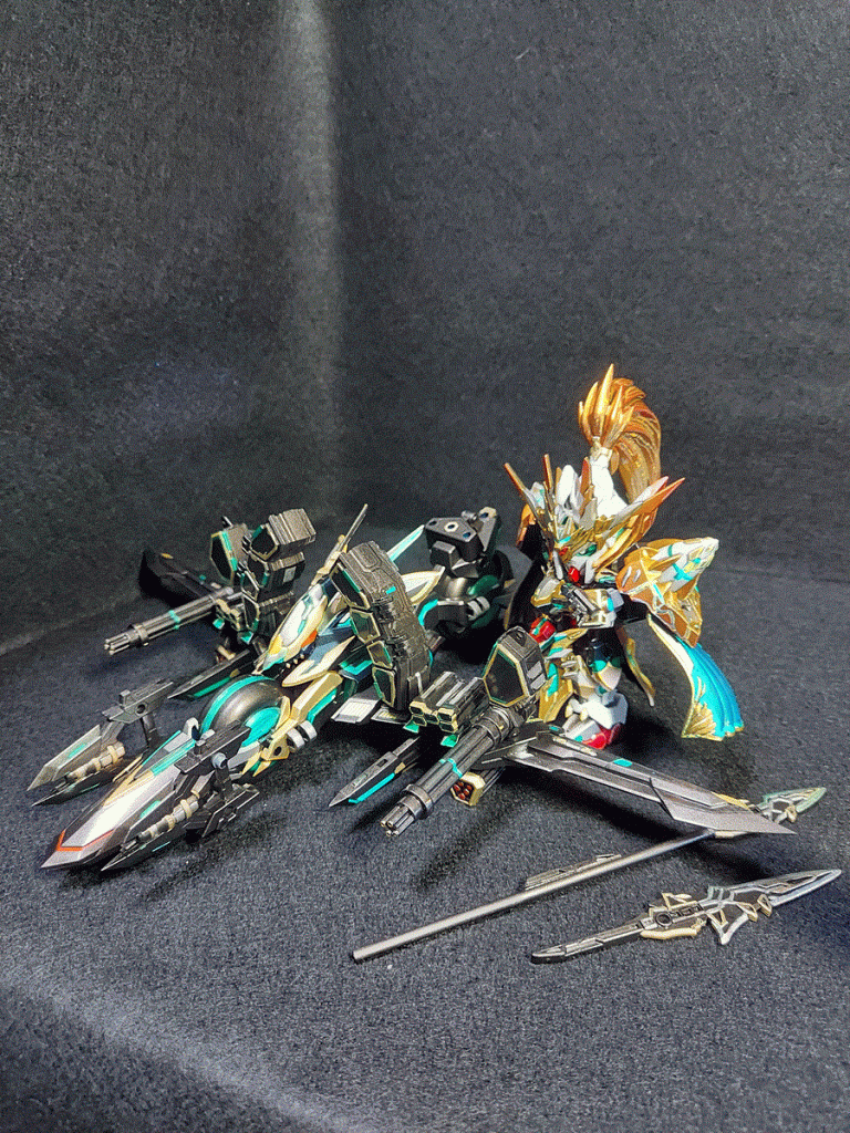 「フルパッケージのコントロールを趙雲に譲渡」「趙雲ダブルオーガンダムフルパッケージ行っくぜー！！」
