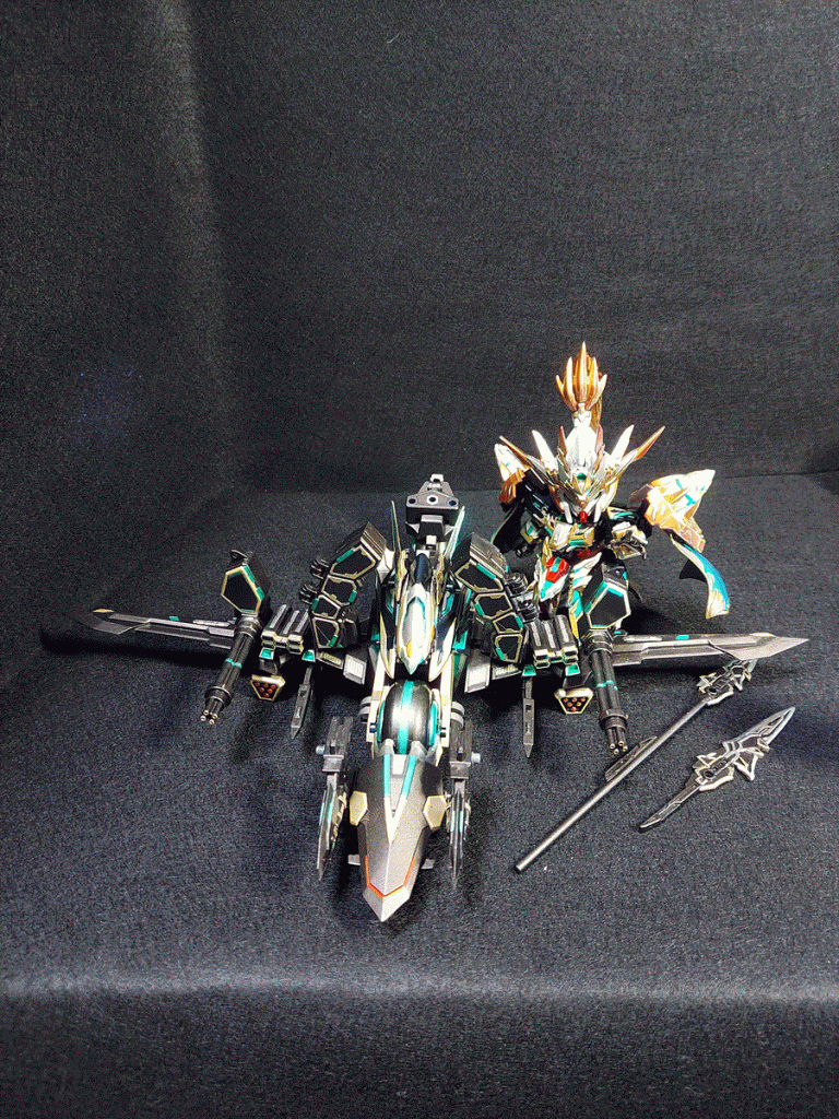 趙雲ダブルオーガンダム～エグゼニスフルパッケージ～–6枚目/制作者：S WOLF