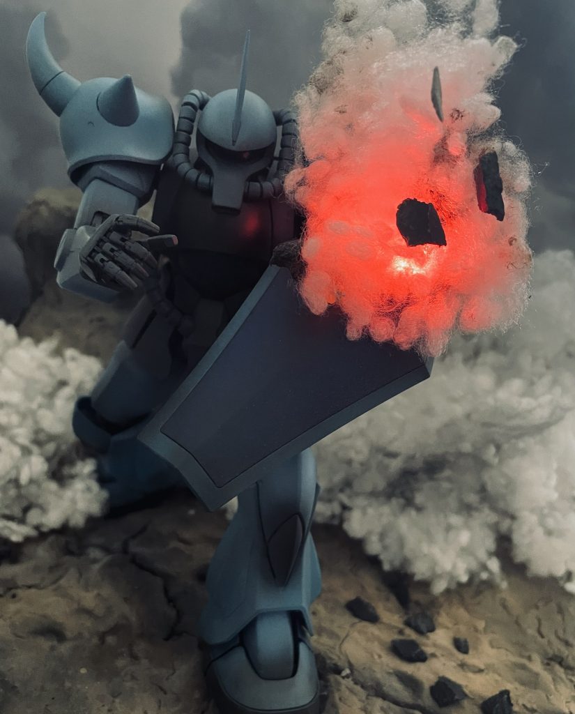 次回作、アムロの駆るガンキャノンとランバラル隊との戦闘シーンをお届けします！乞うご期待！