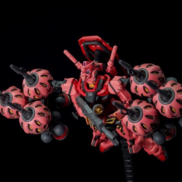 赤いガンダム（ビット6基装備仕様）