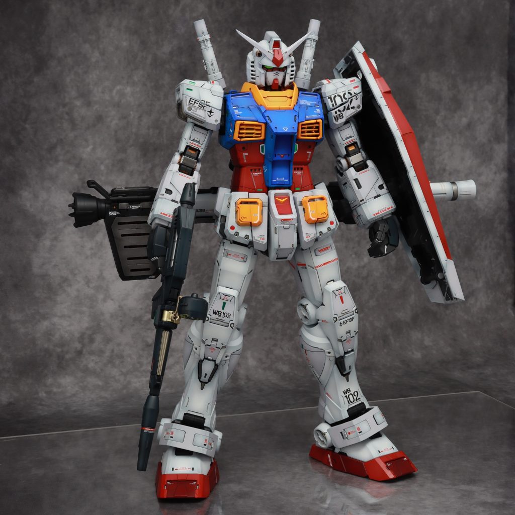 1/60 PERFECT GRADE UNLEASHED RX-78-2 ガンダム–5枚目/制作者：Dangomushi