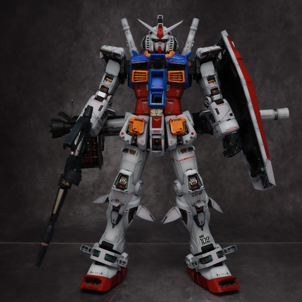 1/60 PERFECT GRADE UNLEASHED RX-78-2 ガンダム–7枚目/制作者：Dangomushi