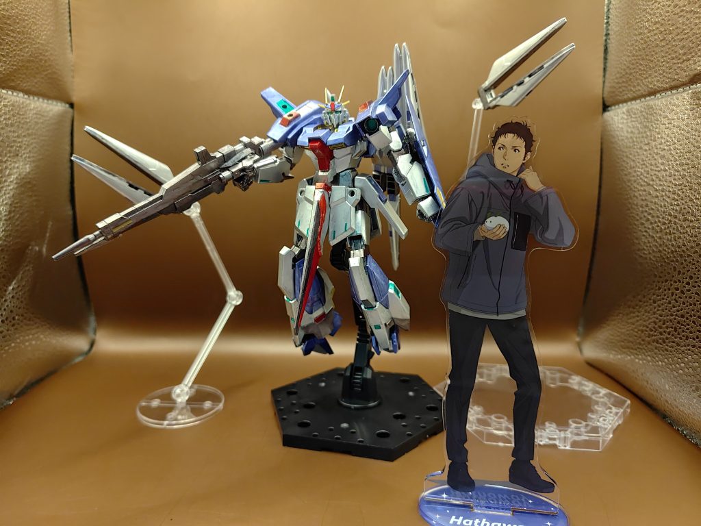 以上、リガズィード・F　 〜閃光のハサウェイver〜でした。OO関連の機体作成に戻りたいのですが、色々とやりたい事があり中々進まないですね⋯皆様の投稿頻度に尊敬します。今年はあまり投稿できないかもですが、マイペースに続けて行こうと思います！