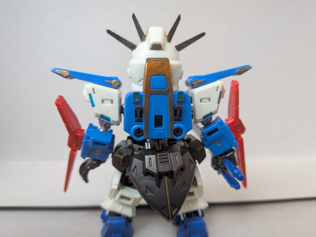 背面