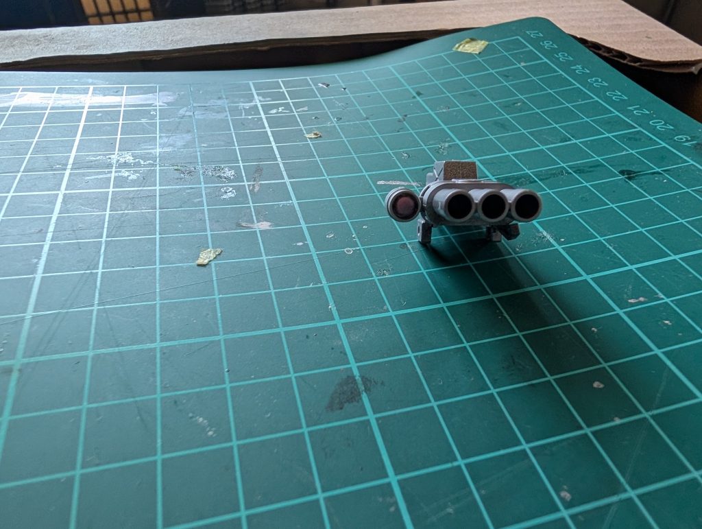 HG　グフカスタム大地に立つ（全塗装　スプレーメイン一部筆塗り）–3枚目/制作者：amedai５１