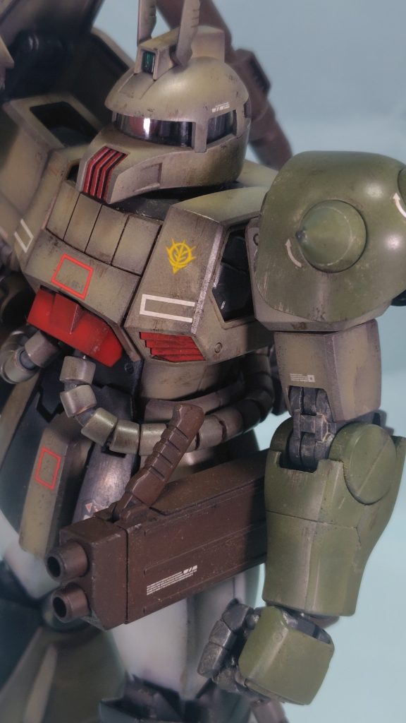 ザク・キャノン１年戦争カラーに