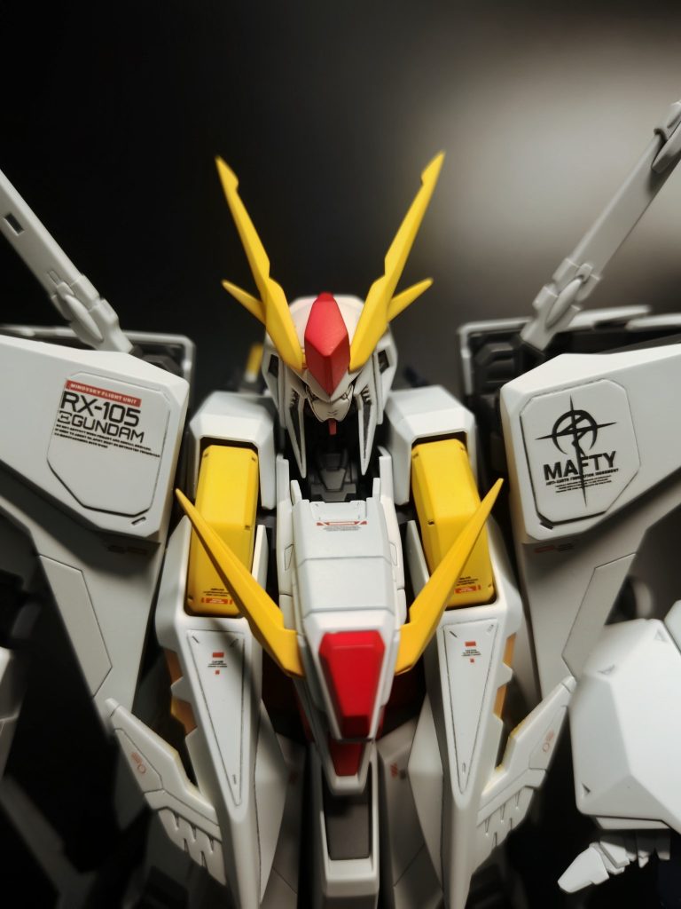 ガンダムフェイスを追加で制作