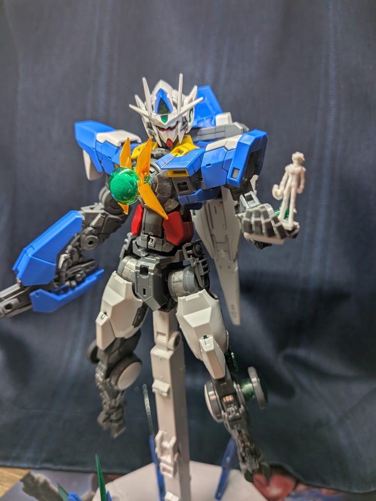 以上ダブルオークアンタでした！個人的には割とできたほうだと思います。ですが近いと荒さが目立つのでまだまだだと思います。にしてもこの刹那小さいけどメタル刹那にしたくなってきた。フォローお待ちしています！それではまた！
