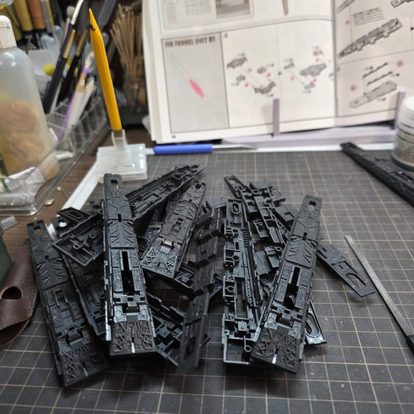 フィンファンネルの大きさとパーツの多さに震えました&nbsp;（2枚目）